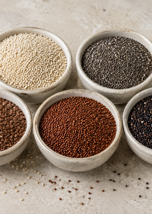 Mucet Agro; Chia tohumu, kinoa, keten tohumu, karabuğday, maş fasulye, hibiskus çayı, basmati pirinç, sorgum ve benzeri özel ürün gruplarında iç piyasa ve ihracata yönelik güvenilir tedarik çözümleri sunar.
