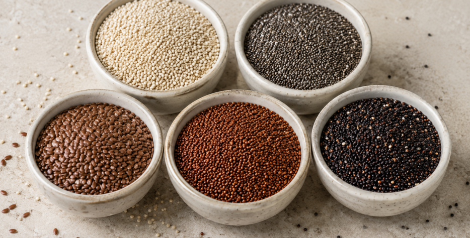 Mucet Agro; Chia tohumu, kinoa, keten tohumu, karabuğday, maş fasulye, hibiskus çayı, basmati pirinç, sorgum ve benzeri özel ürün gruplarında iç piyasa ve ihracata yönelik güvenilir tedarik çözümleri sunar.